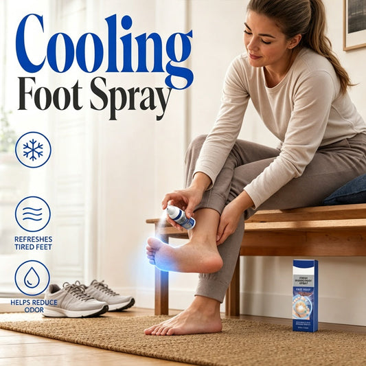 Spray Refrescante Portátil para Pies 30ml 👟 Un Toque, Frescura Todo el Día – Tamaño Bolsillo y Listo Cuando lo Necesitas ✨