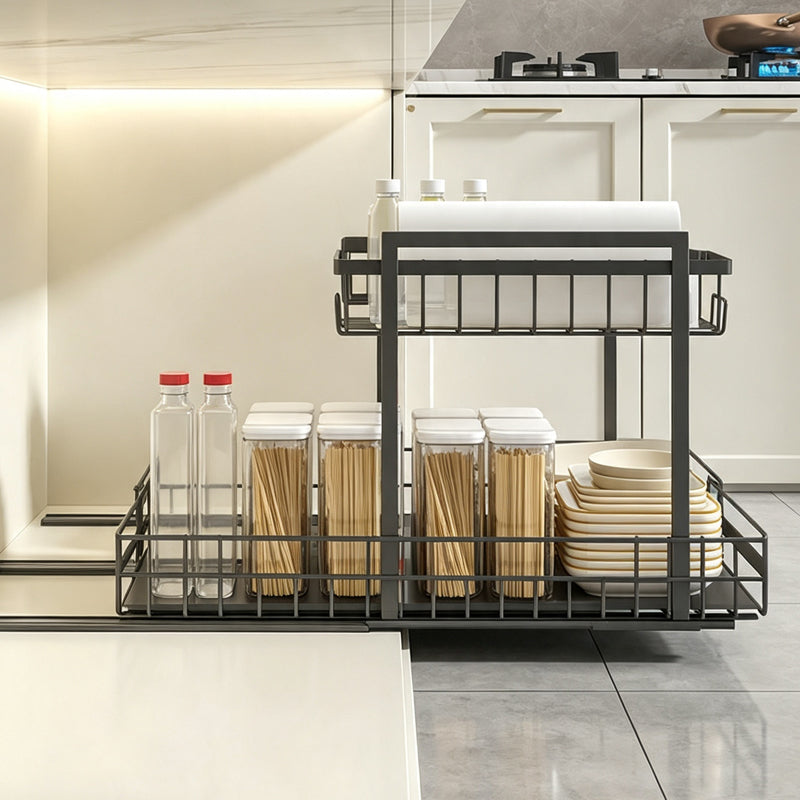 Slide Out Kitchen Storage Rack