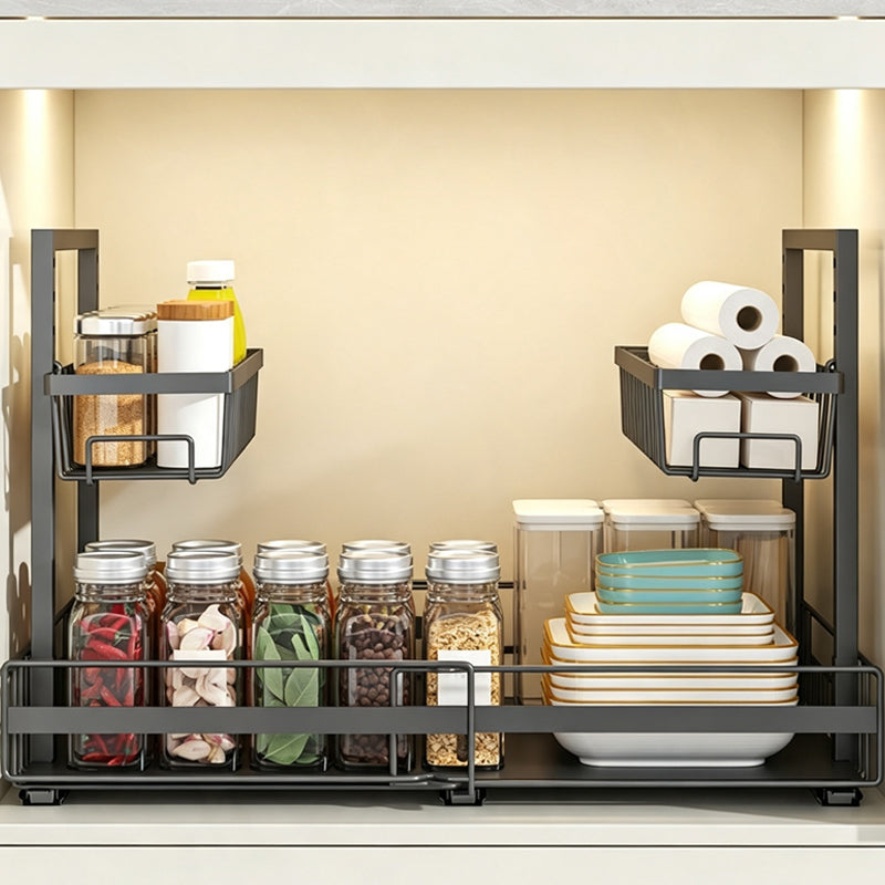 Slide Out Kitchen Storage Rack