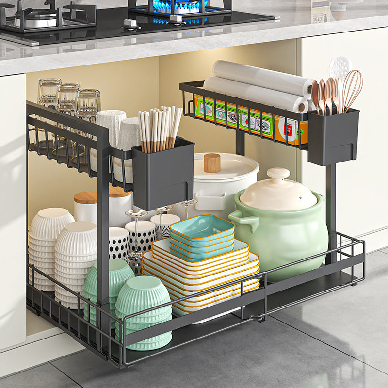 Slide Out Kitchen Storage Rack