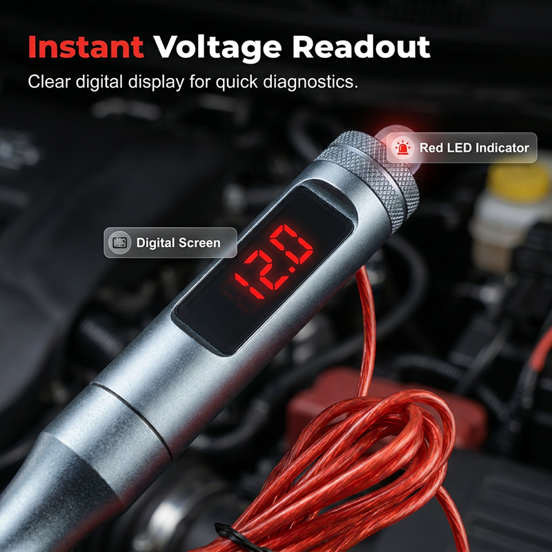 🔧 50% OFF NOW! ⚡ Digital Automotive Circuit Tester Pen – Precise detection, easy-to-read display & safe – Perfect for car electrical diagnostics & repairs 🚗