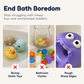 🧸💧 -50%! 🛁Juguetes de Baño para Bebés – Suaves, Seguros y con Bordes Redondeados.