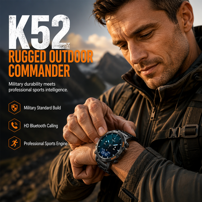 Smartwatch Resistente para Exteriores e Impermeable