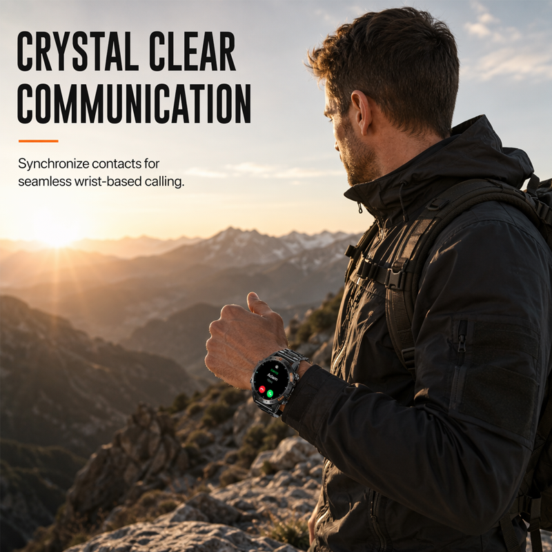 Smartwatch Resistente para Exteriores e Impermeable