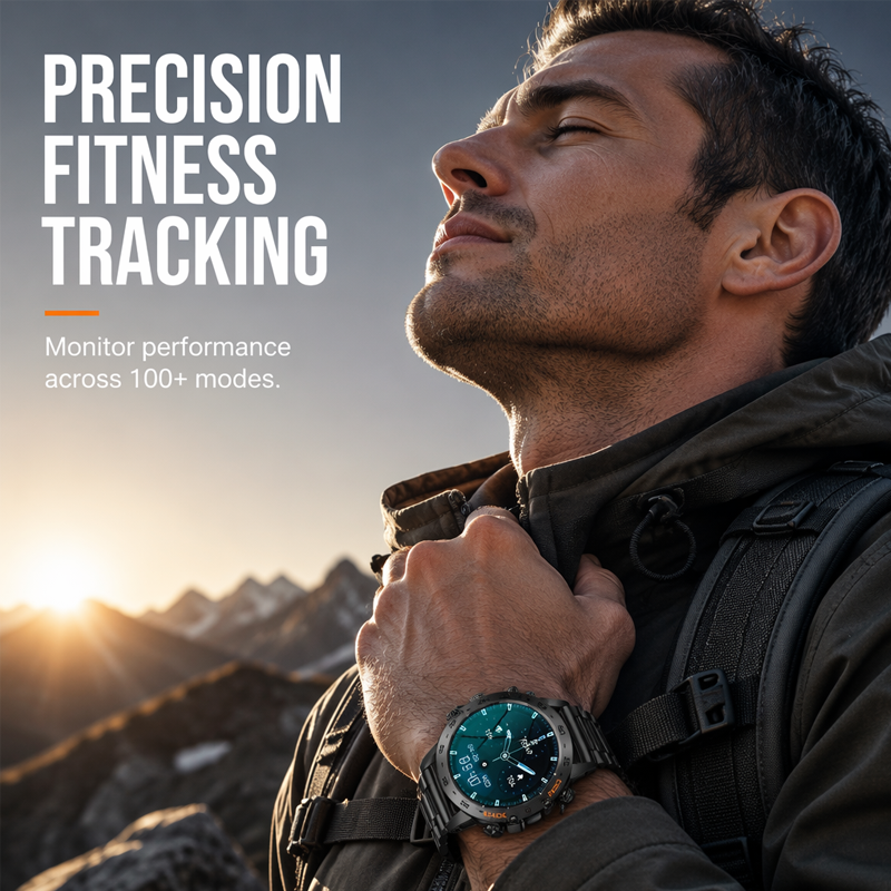 Smartwatch Resistente para Exteriores e Impermeable