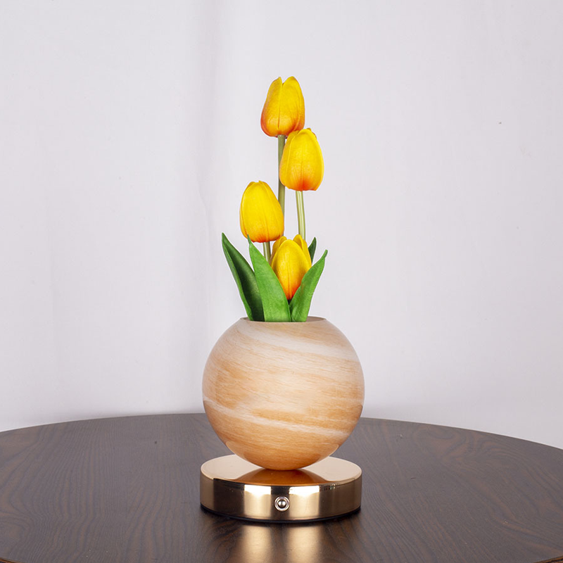 🌷 Lámpara Nocturna Elegante Ramo de Tulipanes