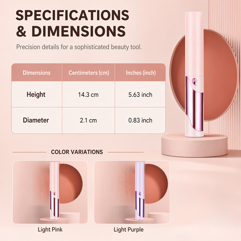 🔥👁️ ¡50% DESCUENTO! Rizador de Pestañas Eléctrico Portátil con Pantalla LED Digital – Recargable, Calentamiento Rápido y Rizado Duradero 💄✨