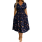 👗🔥 ¡OFERTA 50% OFF! Vestido Floral de Mujer con Escote en V – Elegante, Favorecedor y Perfecto para Cualquier Ocasión ✨