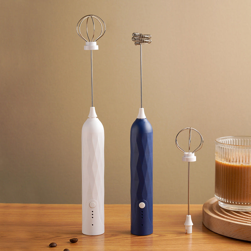 Espumador de Leche Manual con 3 Velocidades Ajustables