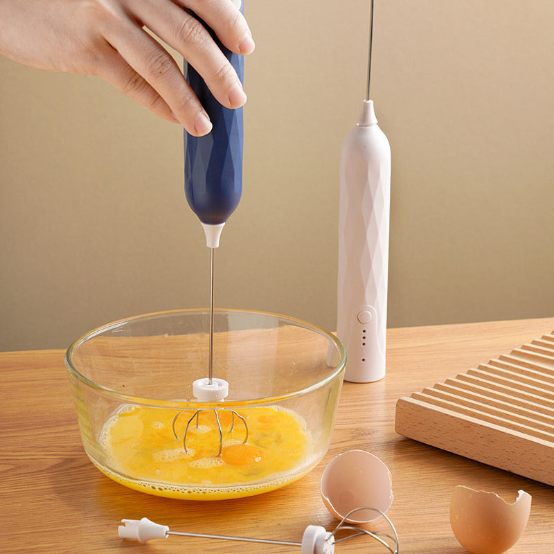 Espumador de Leche Manual con 3 Velocidades Ajustables