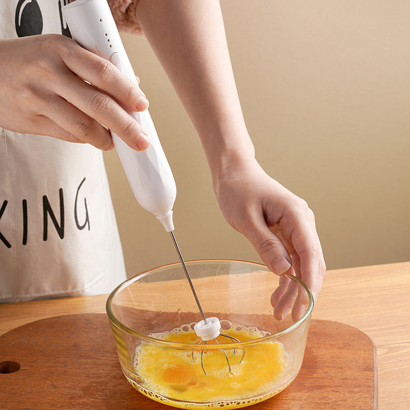 Espumador de Leche Manual con 3 Velocidades Ajustables