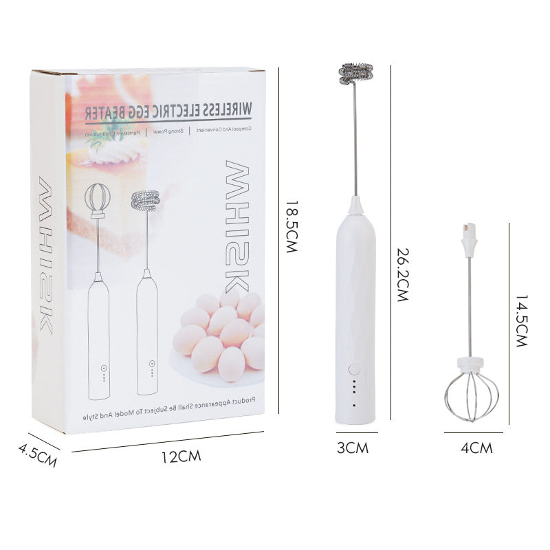 Espumador de Leche Manual con 3 Velocidades Ajustables