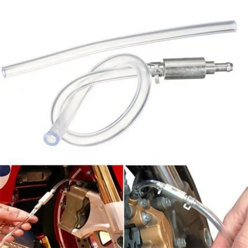 🔧🚗 ¡50% DE DESCUENTO! Manguera Purgadora de Frenos – Tubo Transparente con Válvula Antirretorno, Ideal para Sangrado de Freno Hidráulico ⚙️💧