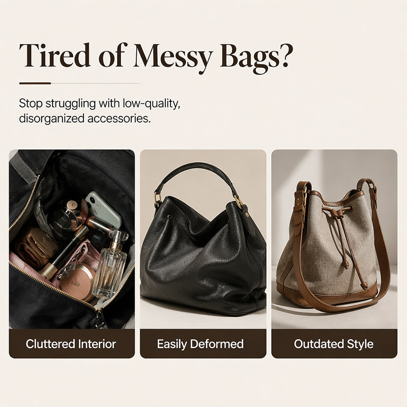 Bolso Cubo Chic para Mujer – Bolso de Hombro y Bandolera