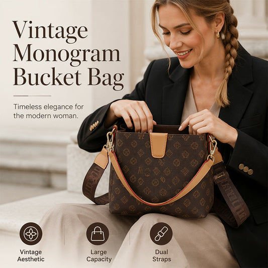 Bolso Cubo Chic para Mujer – Bolso de Hombro y Bandolera