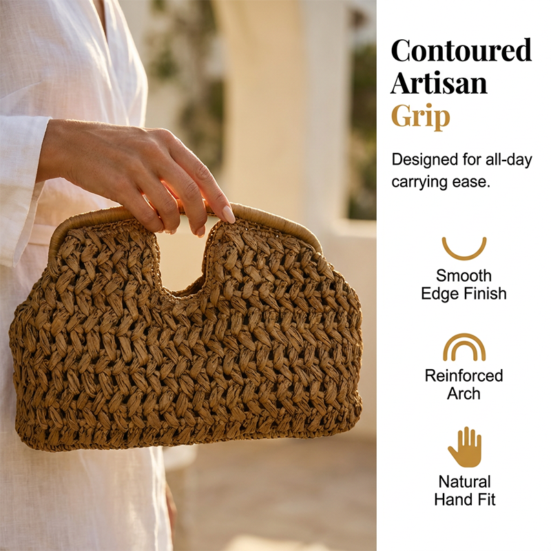 👜 50% OFF NOW! 🏆 Handwoven straw handbag for women – Natural, lightweight, and spacious – Perfect for the beach, summer outings, or the farmers' market – Boho-chic 🌾