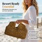 👜 50% OFF NOW! 🏆 Handwoven straw handbag for women – Natural, lightweight, and spacious – Perfect for the beach, summer outings, or the farmers' market – Boho-chic 🌾
