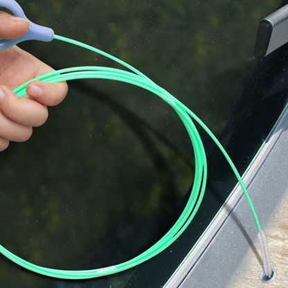 🚗 Herramienta de Limpieza para Desagüe de Techo Solar – Alcanza Obstrucciones Ocultas y Limpia Tuberías de Difícil Acceso Fácilmente ✨