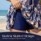 Tankini con Falda – Control de Abdomen y Talla Grande
