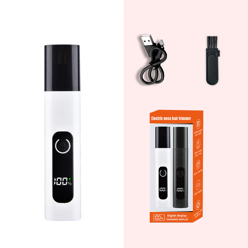 Recortadora eléctrica recargable de pelo nasal