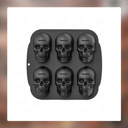 Molde de Silicona para Pastel de Calavera