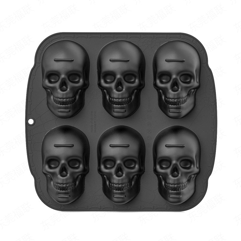 Molde de Silicona para Pastel de Calavera