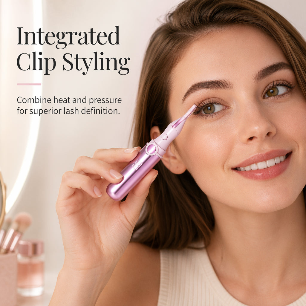 ⏳🔥¡50 % DE DESCUENTO POR TIEMPO LIMITADO! ⏰ 💐 ✨ Rizador de pestañas recargable con calor | Consigue rizos perfectos y duraderos en cualquier momento 🔋
