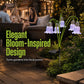 Luces Solares de Flores para Decoración de Jardín Exterior