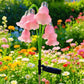 Luces Solares de Flores para Decoración de Jardín Exterior