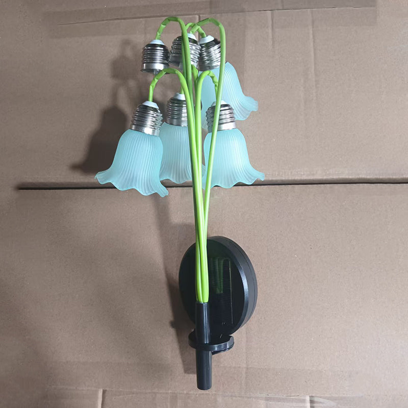 Luces Solares de Flores para Decoración de Jardín Exterior