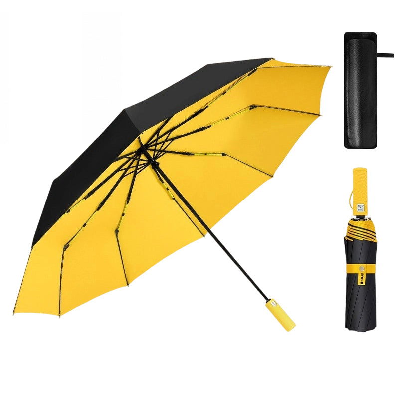 🌂 Large Automatic Umbrella – Windproof Rain & UPF 50+ Sun Protection, One-Button Open for Commuting & Outdoor Use ☀️🌧️
