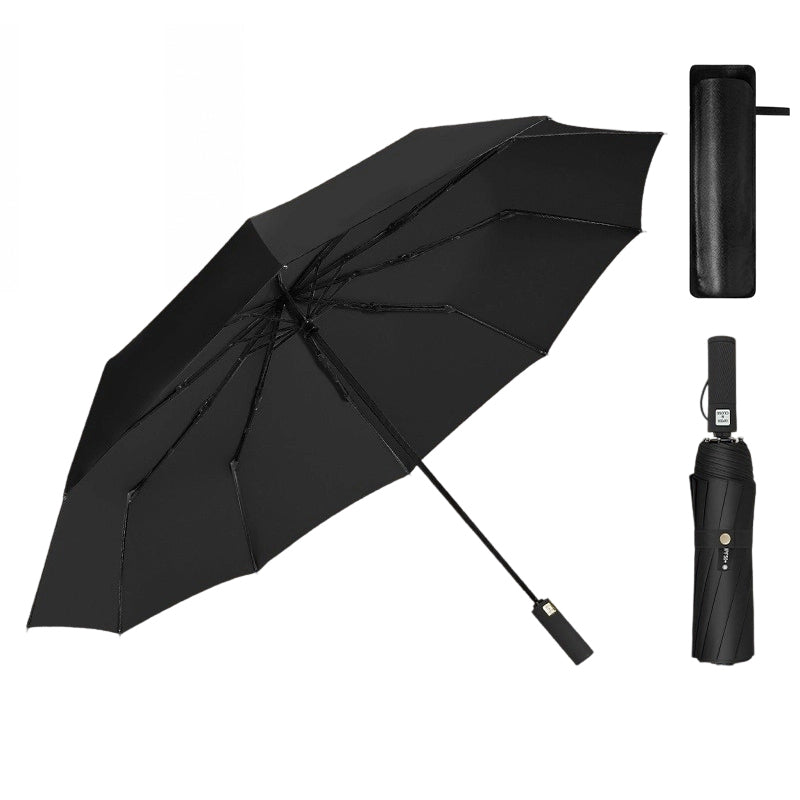 🌂 Large Automatic Umbrella – Windproof Rain & UPF 50+ Sun Protection, One-Button Open for Commuting & Outdoor Use ☀️🌧️