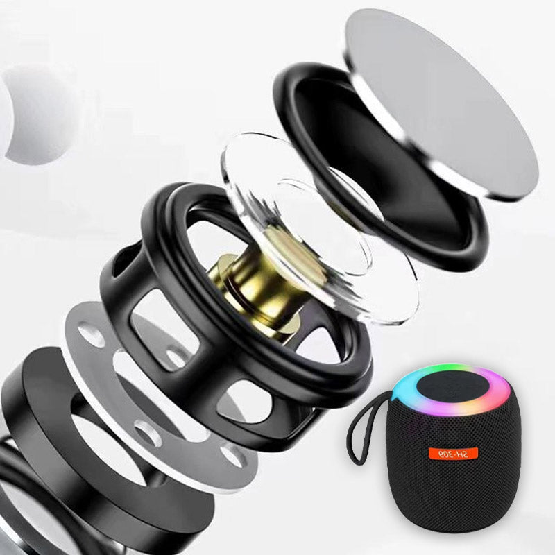 🎶🛒 ¡50% DE DESCUENTO! 🌊 Altavoz Bluetooth Portátil – Sonido Potente, Compacto e Impermeable – Perfecto para Exteriores, Viajes y Fiestas