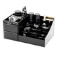 💥Desktop Makeup Organizer with Drawers – Space-Saving PP Design, Multi-Tiered Storage & Portable Slide Drawers ✨
