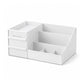 💥Desktop Makeup Organizer with Drawers – Space-Saving PP Design, Multi-Tiered Storage & Portable Slide Drawers ✨