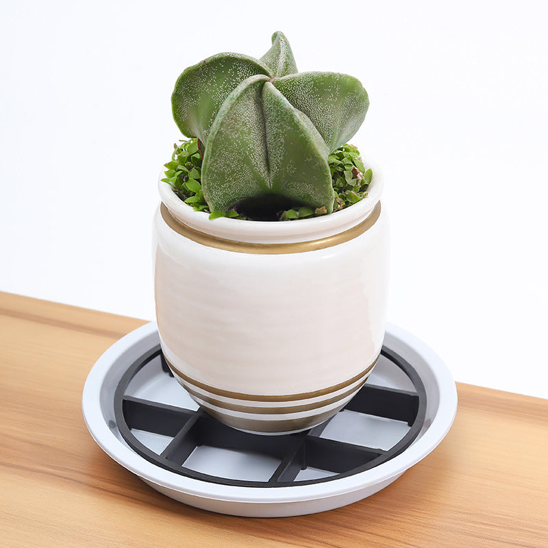 🪴🔥 50% OFF POR TIEMPO LIMITADO | Soporte Elevador para Macetas ✨ Base Reforzada para Mejorar Drenaje, Proteger Raíces y Mantener Espacios Limpios