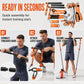 Kit de Barra de Pilates Portátil con 6 Bandas de Resistencia