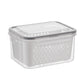 ⏳🔥LIMITED-TIME 50% OFF! ⏰3-Piece Fruit Drain Basket and Storage Container Set with Lids