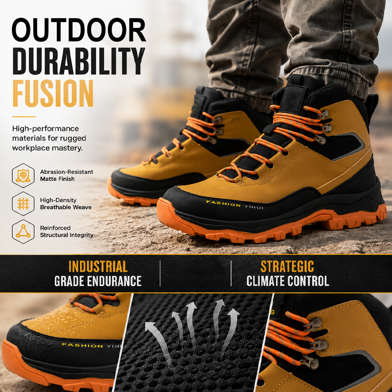 🎁2026 Nuevos Lanzamientos 50% OFF💥Zapatos de Seguridad con Punta de Acero – Resistentes a Perforaciones, Protectores y Cómodos para el Trabajo 💪