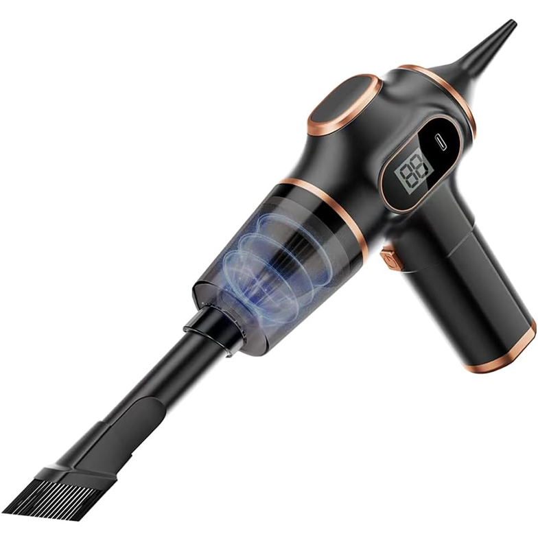 🚗 ¡50% DE DESCUENTO POR TIEMPO LIMITADO! 💨 Aspiradora de Coche Inalámbrica de Alta Potencia 4 en 1 – Compacta, Multiusos, Práctica ✨