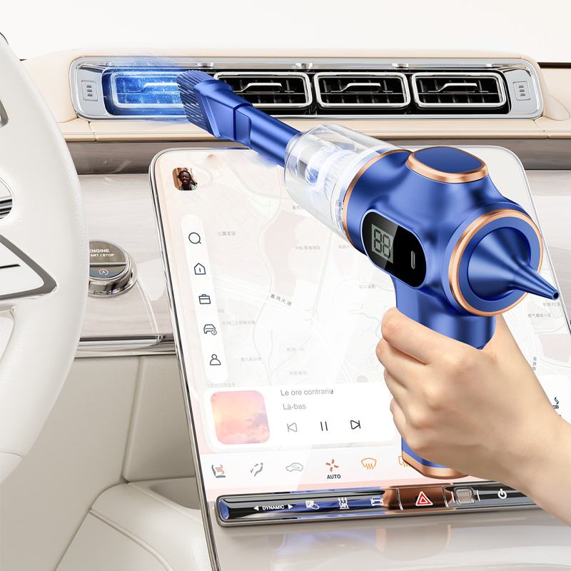 🚗 ¡50% DE DESCUENTO POR TIEMPO LIMITADO! 💨 Aspiradora de Coche Inalámbrica de Alta Potencia 4 en 1 – Compacta, Multiusos, Práctica ✨