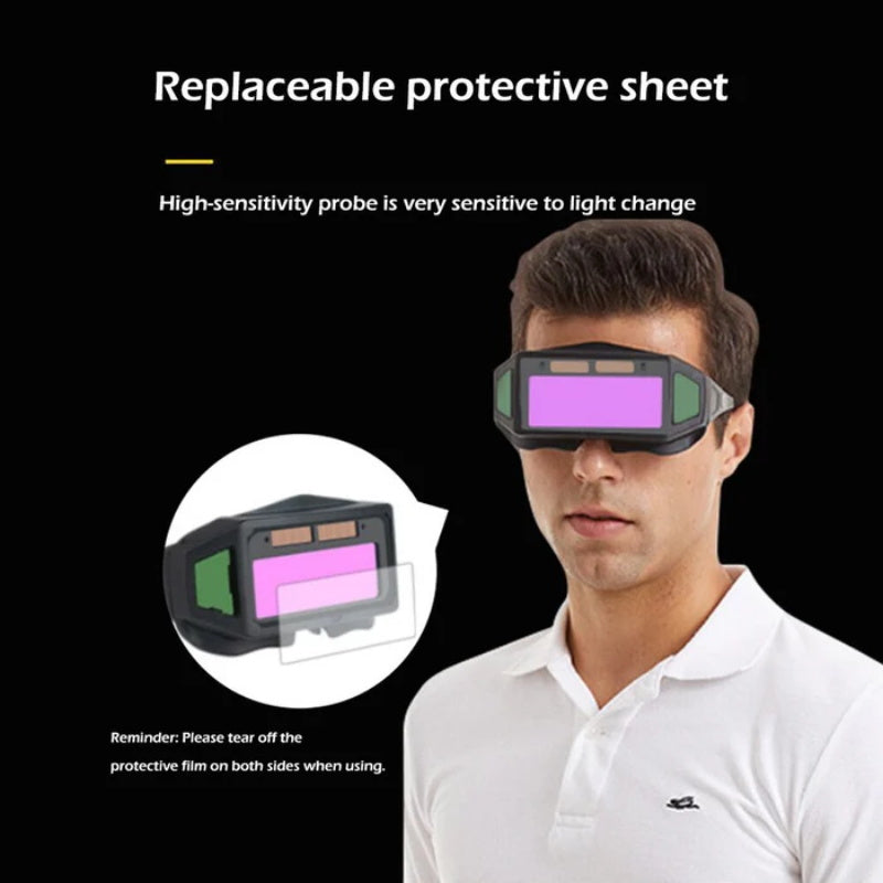 🏭 ¡Directo de Fábrica 50% Dto.! 👀 Gafas Profesionales de Protección para Soldadura con Oscurecimiento Automático 🔥