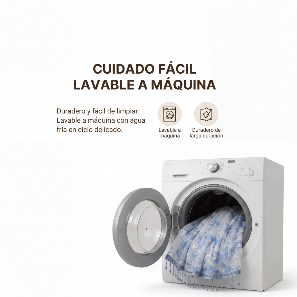 🔥55 % de descuento en productos seleccionados🎉🌸Cortina corta de encaje para puerta con borlas