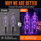 💀 HALLOWEEN HOT SALE💞50K+ SOLD!!🎃Solar Skull Garden Lights with Eerie Color-Changing Glow 👻Ideal For Haunted Yard, Porch & Walkway! 🪦💡