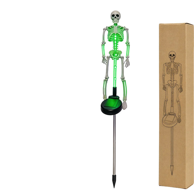💀 HALLOWEEN HOT SALE💞50K+ SOLD!!🎃Solar Skull Garden Lights with Eerie Color-Changing Glow 👻Ideal For Haunted Yard, Porch & Walkway! 🪦💡
