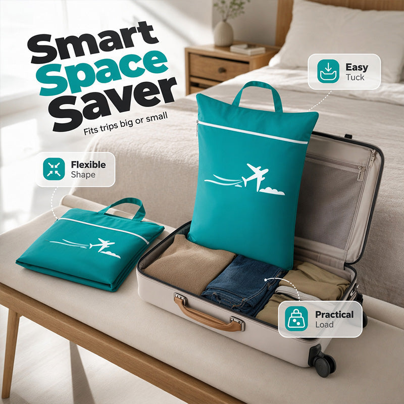 🧳 Bolsa de Lavandería de Viaje Grande Impermeable 💧
