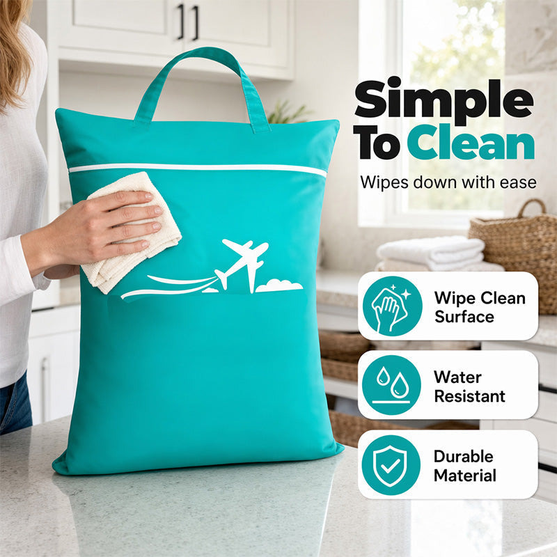 🧳 Bolsa de Lavandería de Viaje Grande Impermeable 💧