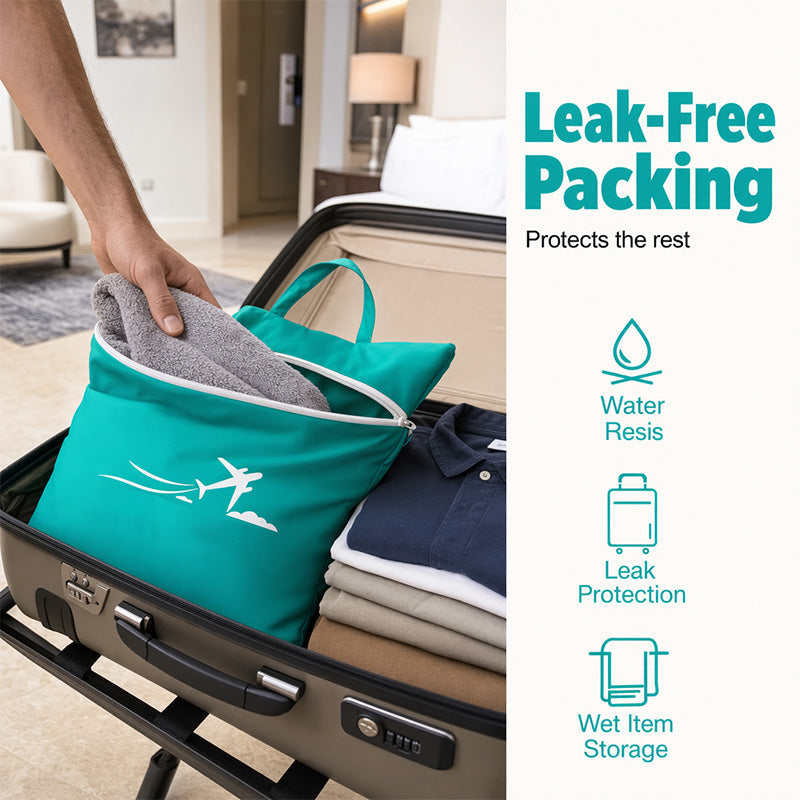 🧳 Bolsa de Lavandería de Viaje Grande Impermeable 💧