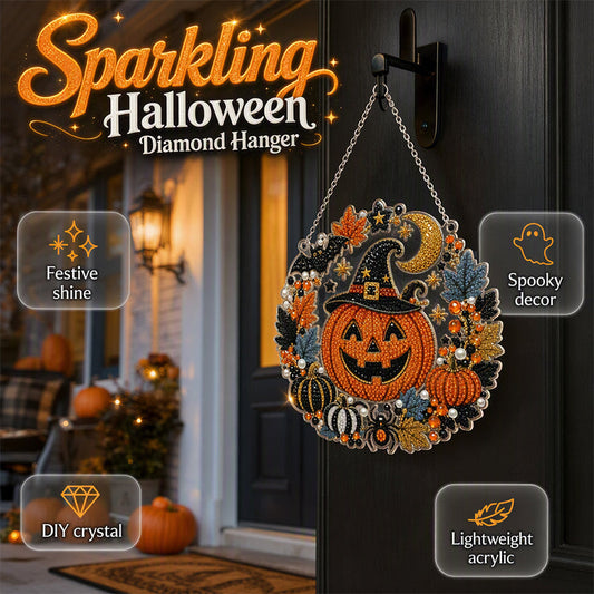 Halloween Diamond Art Hanging Ornament Kit