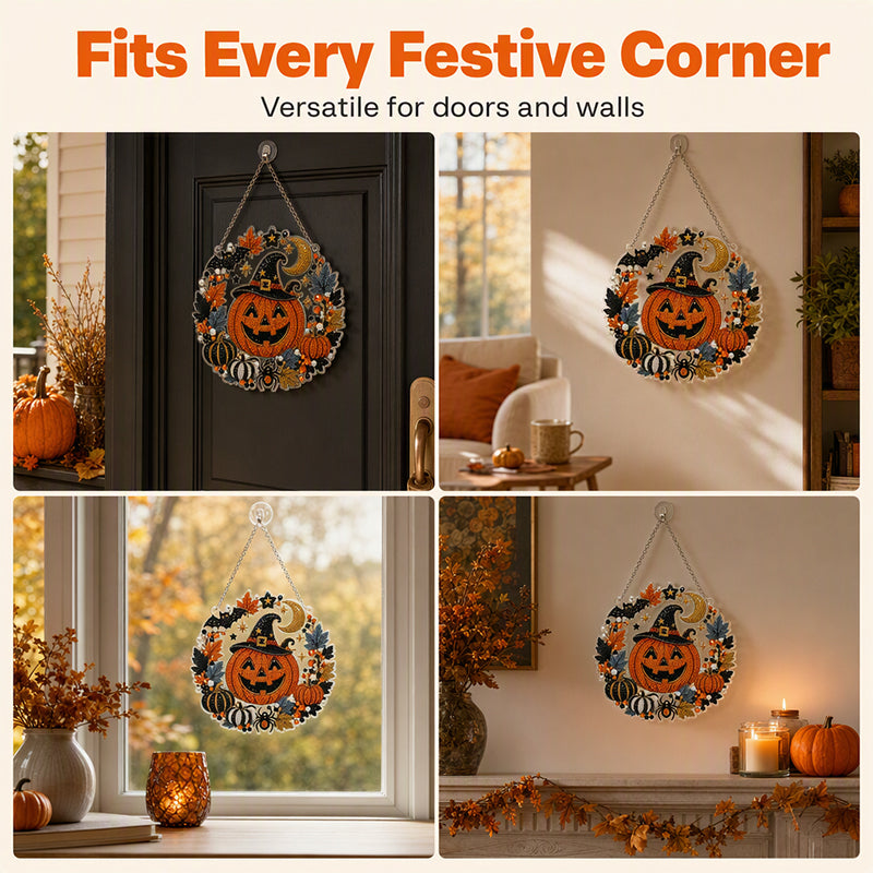 Halloween Diamond Art Hanging Ornament Kit